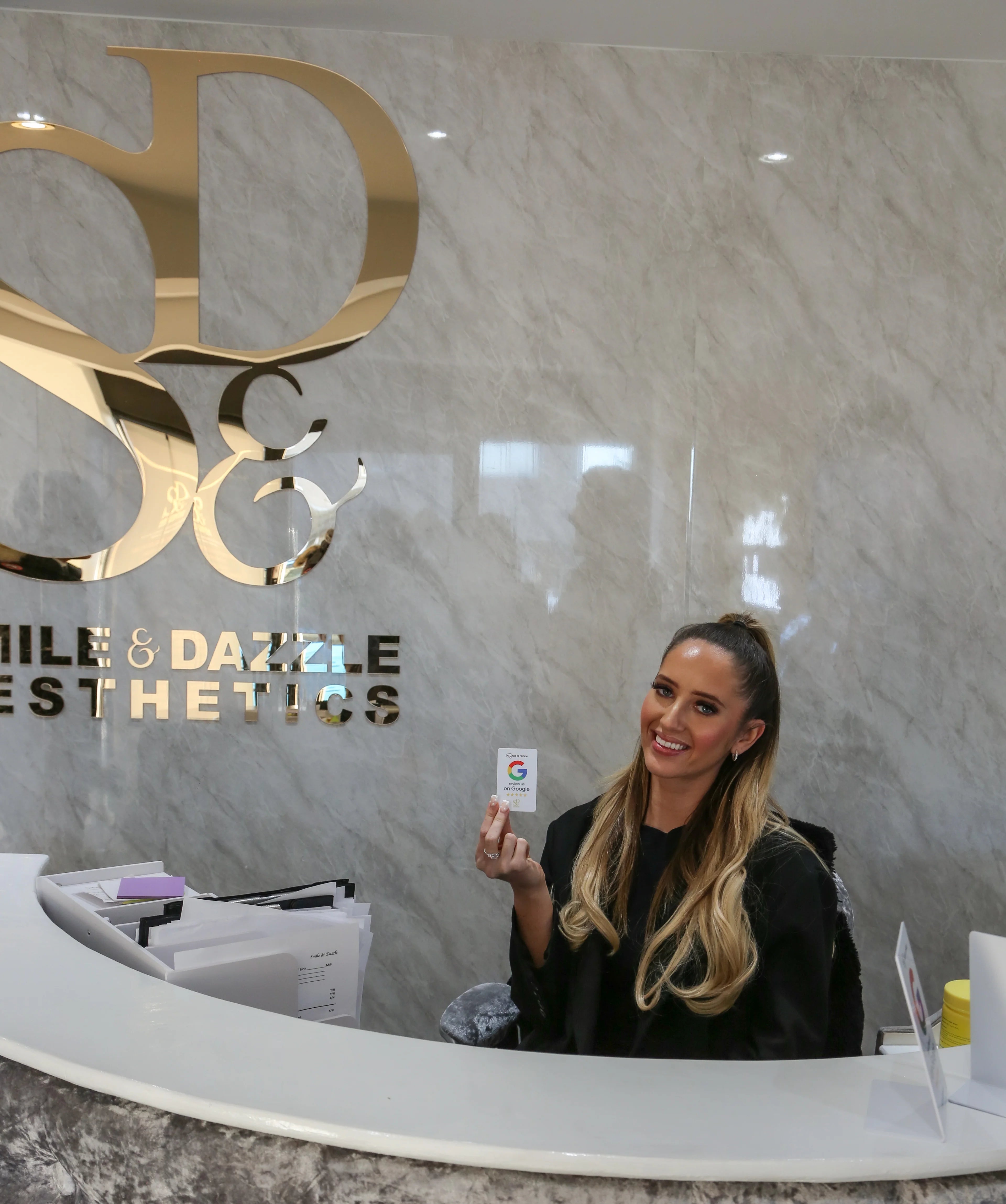Business customer using a Scan Card