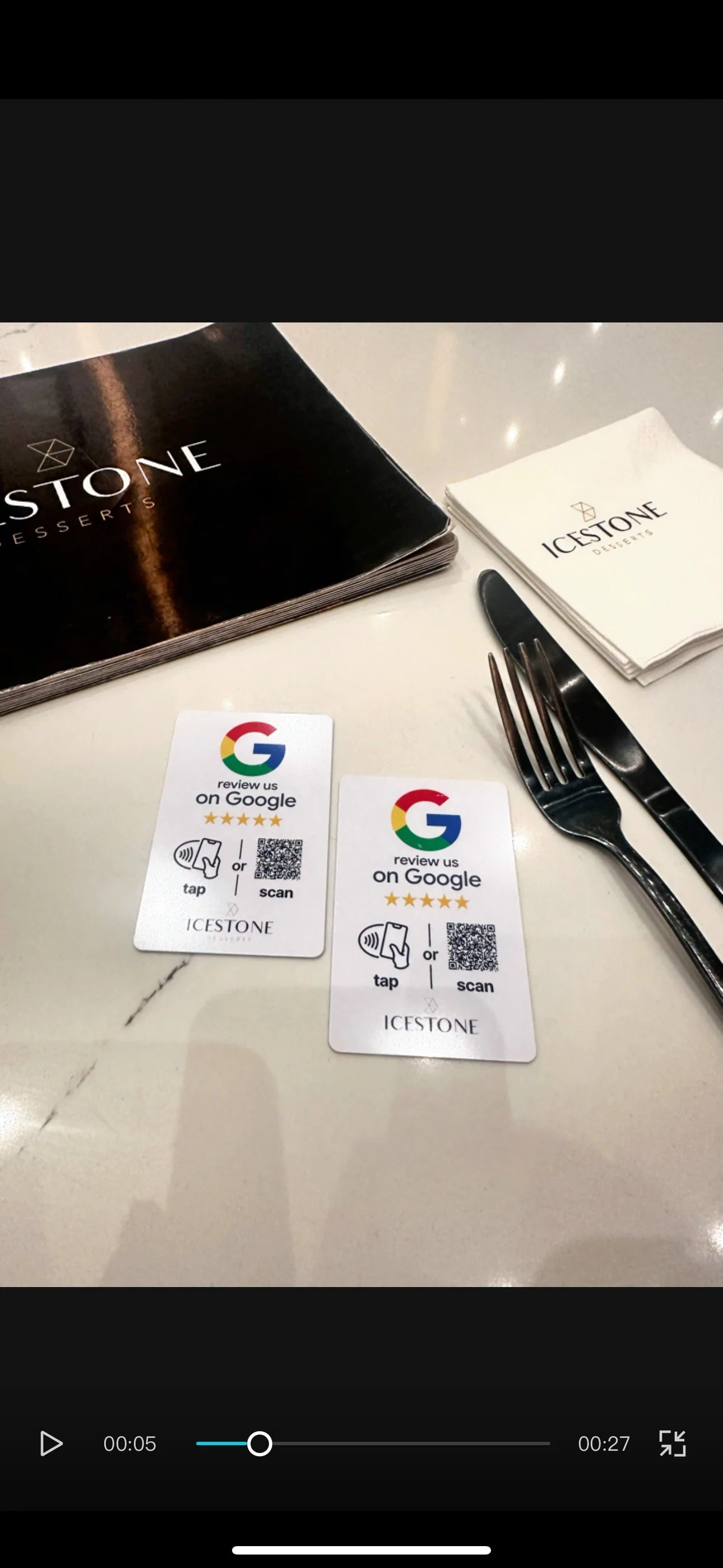 Scan Cards ready to set up