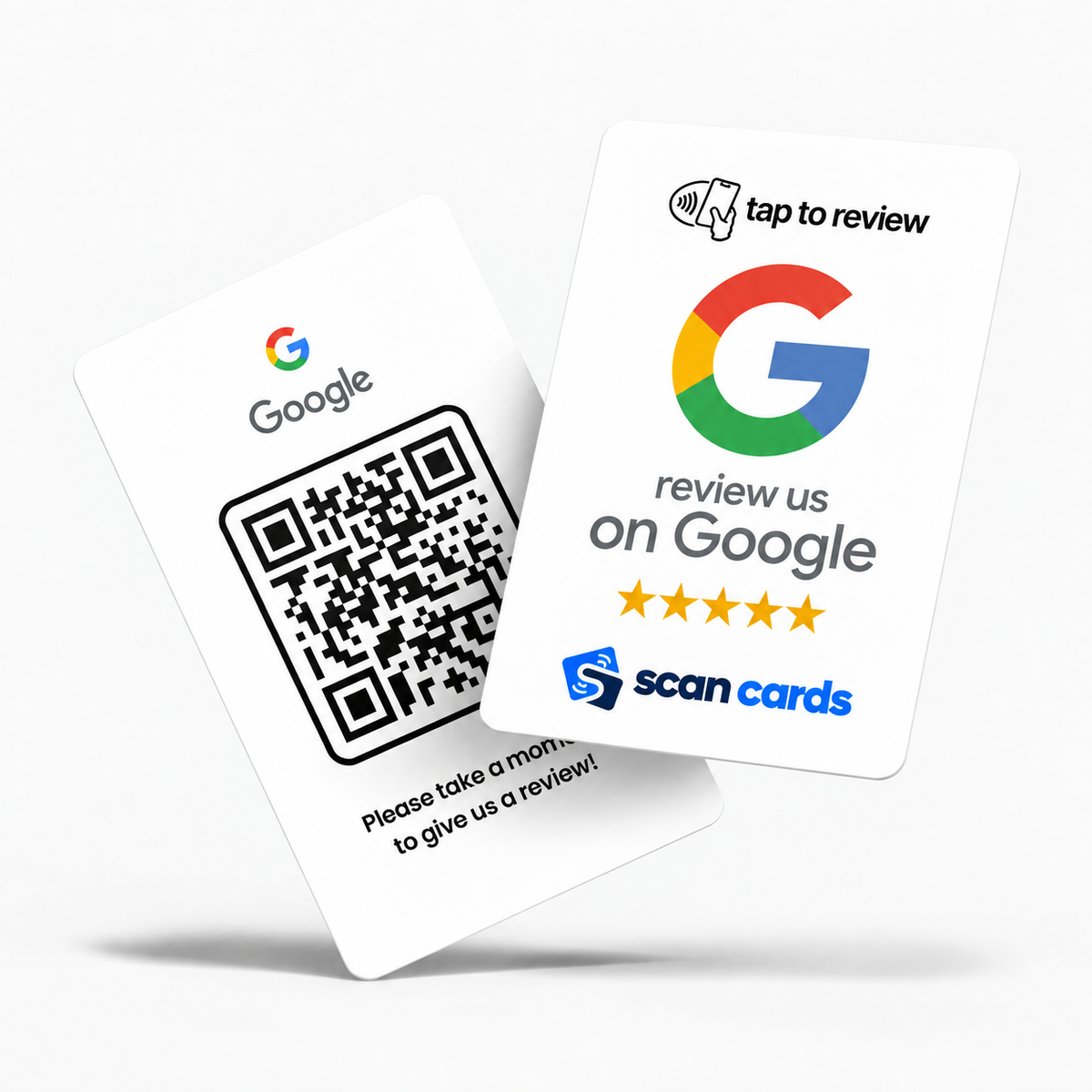 Scan Cards Google review card